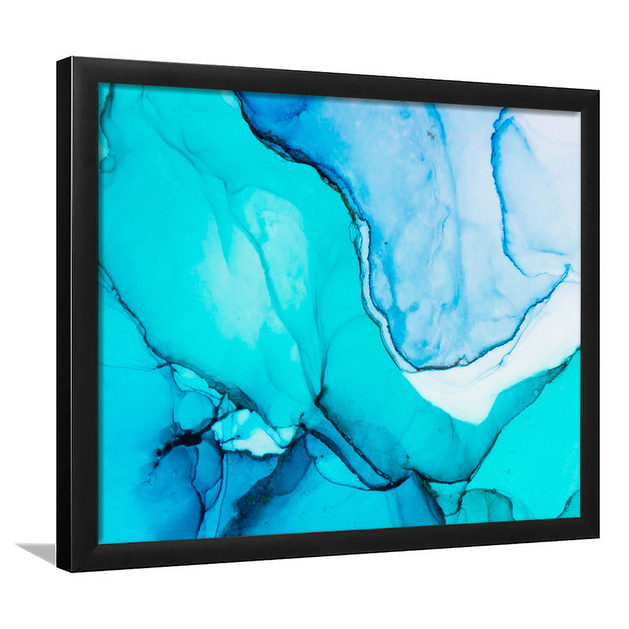 Marble Effect Framed Art Prints Wall Art Decor, Framed Picture, Home Decor