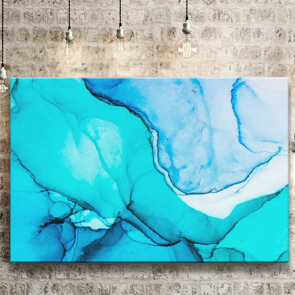 Marble Effect Canvas Prints Wall Art Decor - Painting Canvas,Home Decor, Ready to Hang