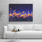 Marigold Leaves In Blue Sky Canvas Wall Art - Canvas Prints, Prints for Sale, Canvas Painting, Canvas On Sale