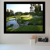 Marine Text Strand Albatros Golf Solutions Zwei Grad Opiate Blase, Golf Sport Print, Golf Lover, Framed Art Prints Home Decor