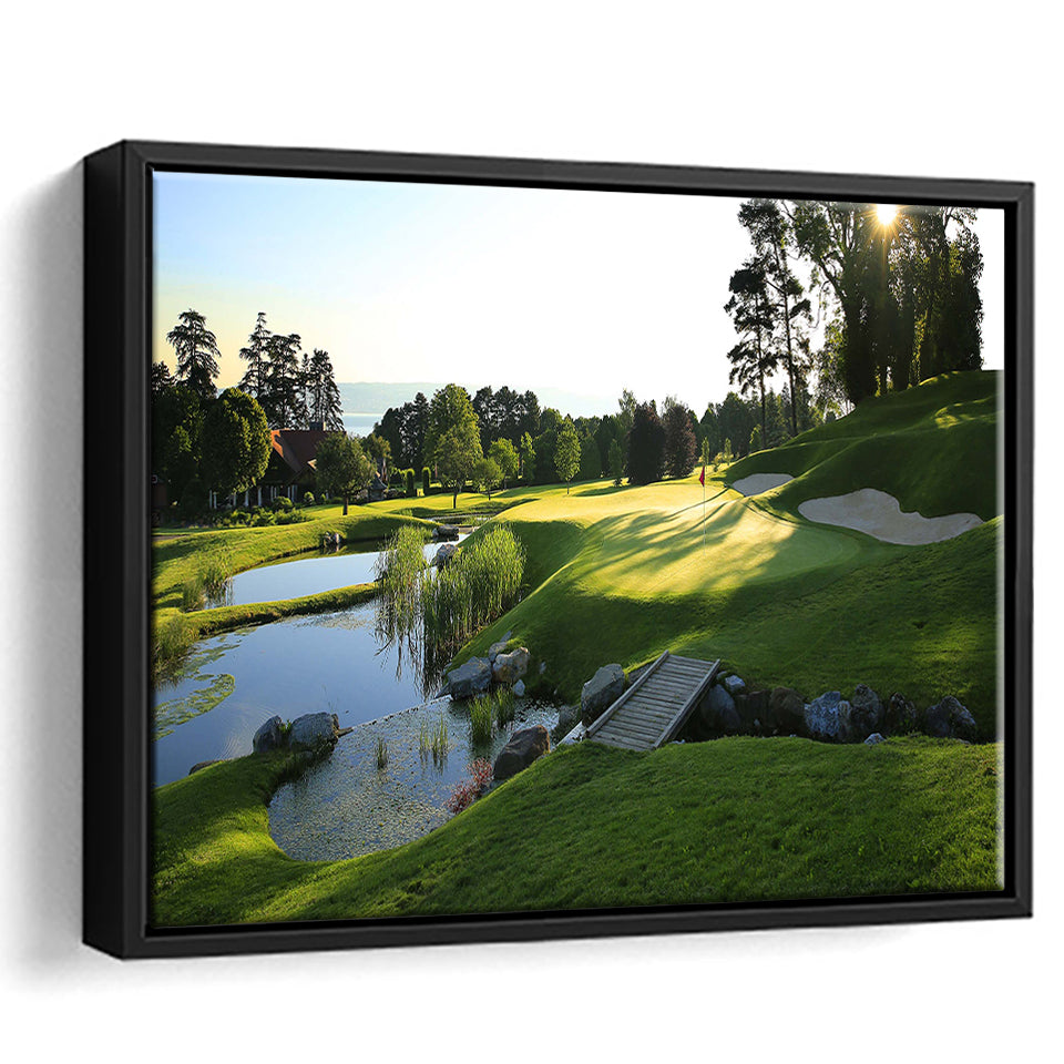 Marine Text Strand Albatros Golf Solutions Zwei Grad Opiate Blase, Framed Canvas Prints Wall Art Decor, Floating Frame
