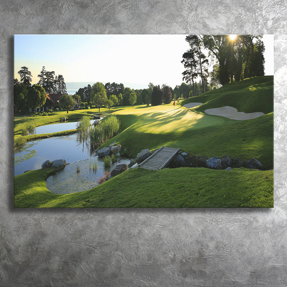 Marine Text Strand Albatros Golf Solutions Zwei Grad Opiate Blase, Golf Art Print, Golf Lover, Canvas Prints Wall Art Decor