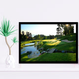 Marine Text Strand Albatros Golf Solutions Zwei Grad Opiate Blase, Golf Sport Print, Golf Lover, Framed Art Prints Home Decor