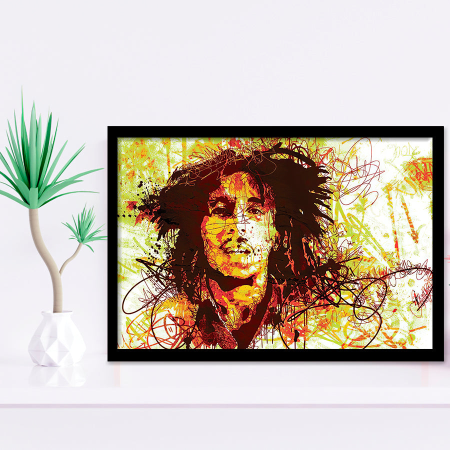 Marley Abstract Framed Art Prints Wall Decor - Painting Prints, Framed Picture