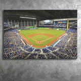 Marlins Park Stadium, Stadium Canvas, Sport Art, Gift for him, Fan Gift, Canvas Prints Wall Art Decor