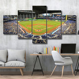 Marlins Park Stadium, Stadium Canvas, Sport Art, Large Canvas, Multi Panels, Canvas Prints Wall Art Decor