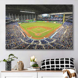 Marlins Park Stadium, Stadium Canvas, Sport Art, Gift for him, Fan Gift, Canvas Prints Wall Art Decor