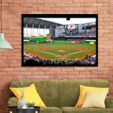 Marlins Park in Miami, Stadium Canvas, Sport Art, Gift for him, Framed Art Prints Wall Art Decor, Framed Picture