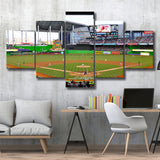 Marlins Park in Miami, Stadium Canvas, Sport Art, Large Canvas, Multi Panels, Canvas Prints Wall Art Decor