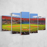 Marlins, Stadium Canvas, Sport Art, Large Canvas, Multi Panels, Canvas Prints Wall Art Decor