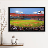 Marlins, Stadium Canvas, Sport Art, Gift for him, Framed Canvas Prints Wall Art Decor, Framed Picture
