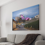 Marques De Riscal Wine Cellar Spain Canvas Wall Art - Canvas Prints, Prints For Sale, Painting Canvas,Canvas On Sale