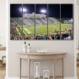 Marshall University Wall Art Joan C Edwards Stadium,Multi Panels B,Sport Stadium Art Prints, Fan Gift