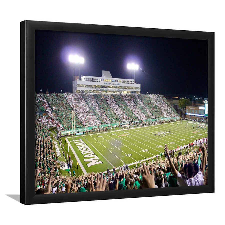 Marshall University Wall Art Joan C Edwards Stadium,Sport Stadium Art Prints, Fan Gift, Wall Decor
