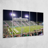 Marshall University Wall Art Joan C Edwards Stadium,Multi Panels B,Sport Stadium Art Prints, Fan Gift