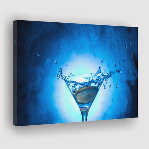 Martini Glass Canvas Prints Wall Art - Canvas Painting, Painting Art, Prints for Sale, Wall Decor, Home Decor