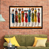 Masai Mara African Framed Art Prints Wall Art Decor, Framed Picture, Home Decor
