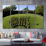 Masters Tournament Augusta National Golf Club 5 Pieces Canvas Prints Wall Art Decor - Painting Canvas,Multi Panel,Painting Prints,For Sale