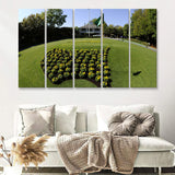 Masters Tournament Augusta National Golf Club 5 Pieces Canvas Prints Wall Art Decor - Painting Canvas,Multi Panel,Painting Prints,For Sale
