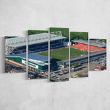 Mattioli Woods Welford Road Stadium, Stadium Canvas, Sport Art, Large Canvas, Multi Panels, Canvas Prints Wall Art Decor