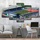 Mattioli Woods Welford Road Stadium, Stadium Canvas, Sport Art, Large Canvas, Multi Panels, Canvas Prints Wall Art Decor