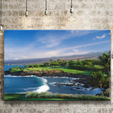 Mauna Kea Golf Course Hole 03, Hawaii, Golf Art Print, Golf Lover, Canvas Prints Wall Art Decor