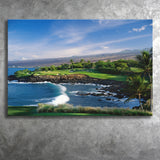 Mauna Kea Golf Course Hole 03, Hawaii, Golf Art Print, Golf Lover, Canvas Prints Wall Art Decor