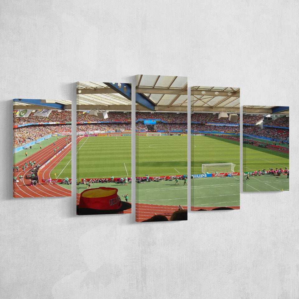 Max Morlock Stadion, Stadium Canvas, Sport Art, Large Canvas, Multi Panels, Canvas Prints Wall Art Decor