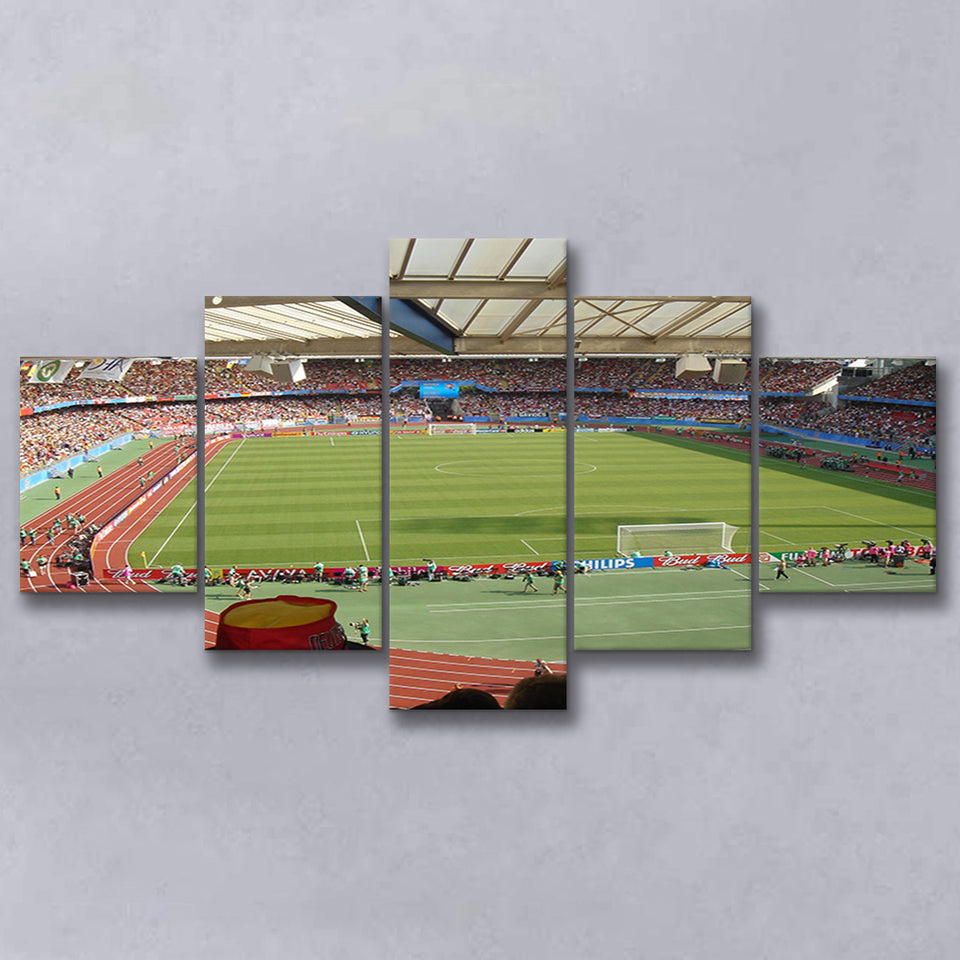 Max Morlock Stadion, Stadium Canvas, Sport Art, Large Canvas, Multi Panels, Canvas Prints Wall Art Decor
