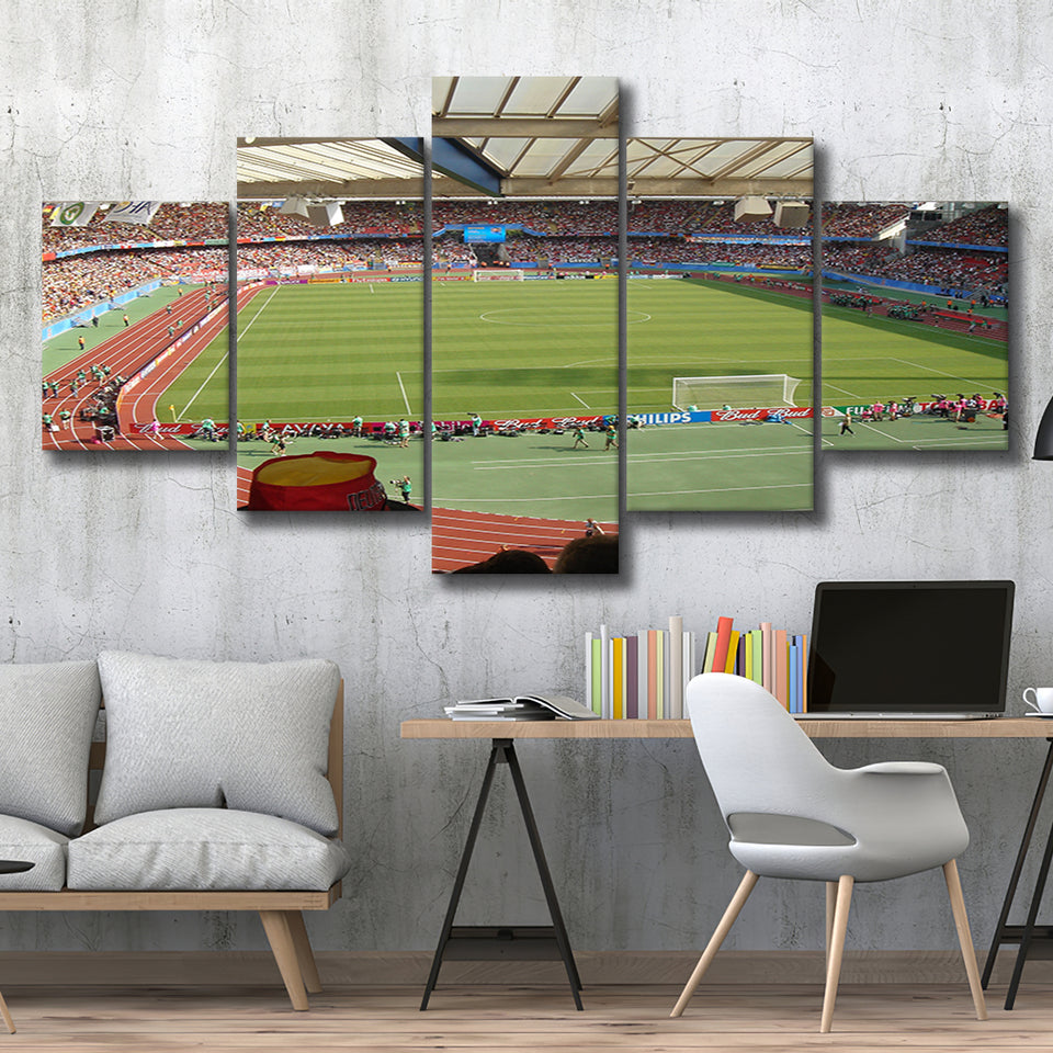 Max Morlock Stadion, Stadium Canvas, Sport Art, Large Canvas, Multi Panels, Canvas Prints Wall Art Decor
