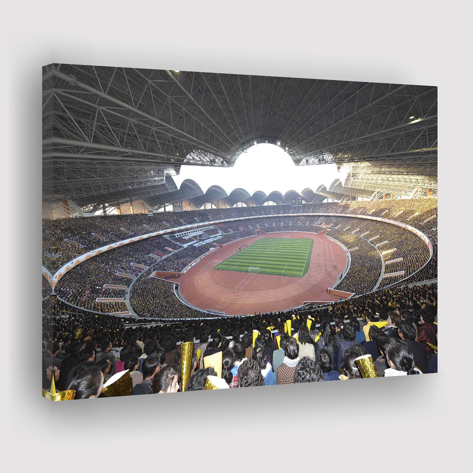 May Stadium North Korea, Stadium Canvas, Sport Art, Gift for him, Fan Gift, Canvas Prints Wall Art Decor