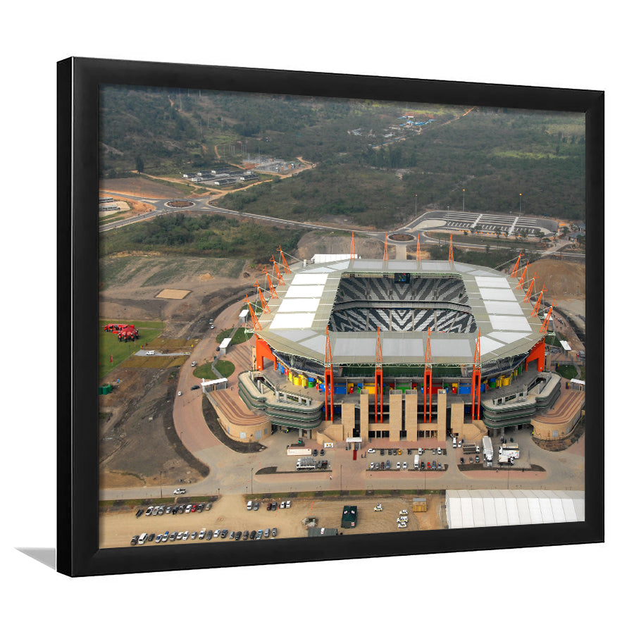 Mbombela Stadium in South Africa, Stadium Canvas, Sport Art, Gift for him, Framed Art Prints Wall Art Decor, Framed Picture