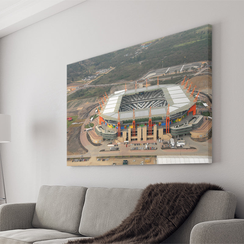 Mbombela Stadium in South Africa, Stadium Canvas, Sport Art, Gift for him, Fan Gift, Canvas Prints Wall Art Decor