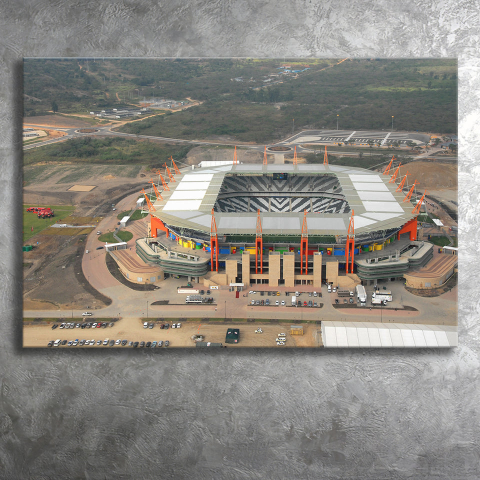 Mbombela Stadium in South Africa, Stadium Canvas, Sport Art, Gift for him, Fan Gift, Canvas Prints Wall Art Decor
