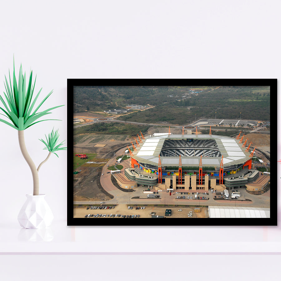 Mbombela Stadium in South Africa, Stadium Canvas, Sport Art, Gift for him, Framed Art Prints Wall Art Decor, Framed Picture