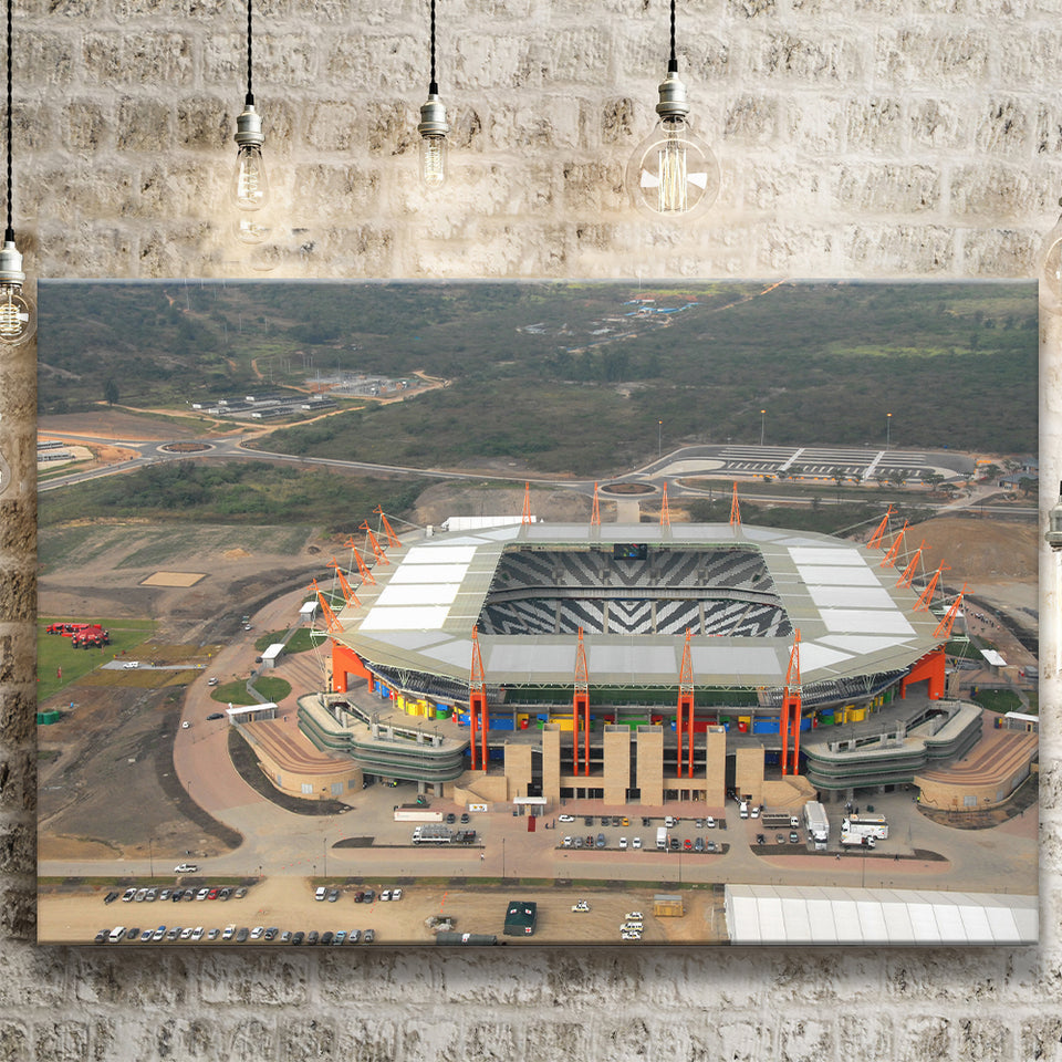 Mbombela Stadium in South Africa, Stadium Canvas, Sport Art, Gift for him, Fan Gift, Canvas Prints Wall Art Decor