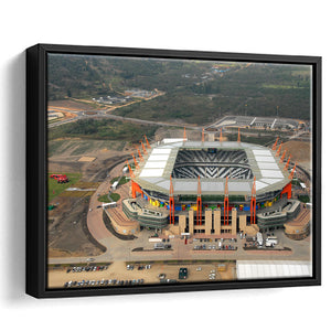 Mbombela Stadium in South Africa, Stadium Canvas, Sport Art, Gift for him, Framed Canvas Prints Wall Art Decor, Framed Picture