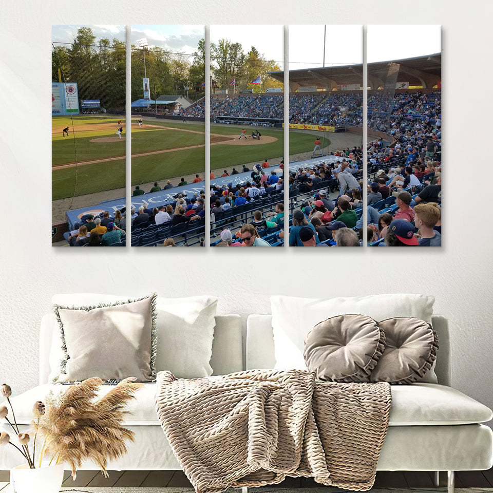 Mccormick Field 5 Pieces B Canvas Prints Wall Art - Painting Canvas, Multi Panels,5 Panel, Wall Decor