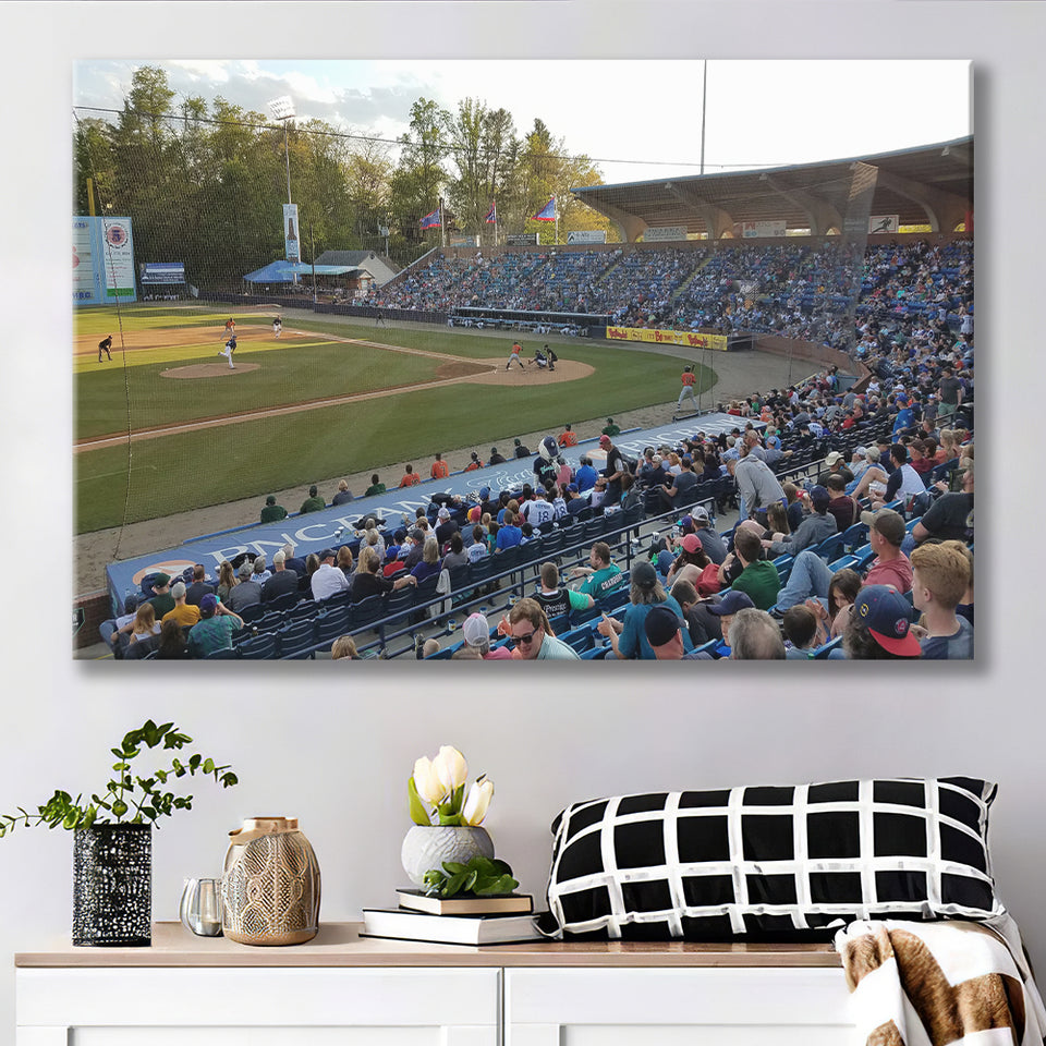 McCormick Field, Stadium Canvas, Sport Art, Gift for him, Fan Gift, Canvas Prints Wall Art Decor