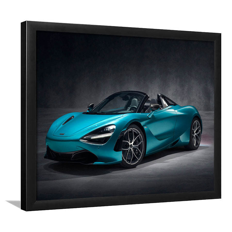 Mclaren Super Car Framed Art Prints Wall Art Decor, Framed Picture, Home Decor