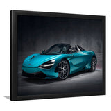 Mclaren Super Car Framed Art Prints Wall Art Decor, Framed Picture, Home Decor