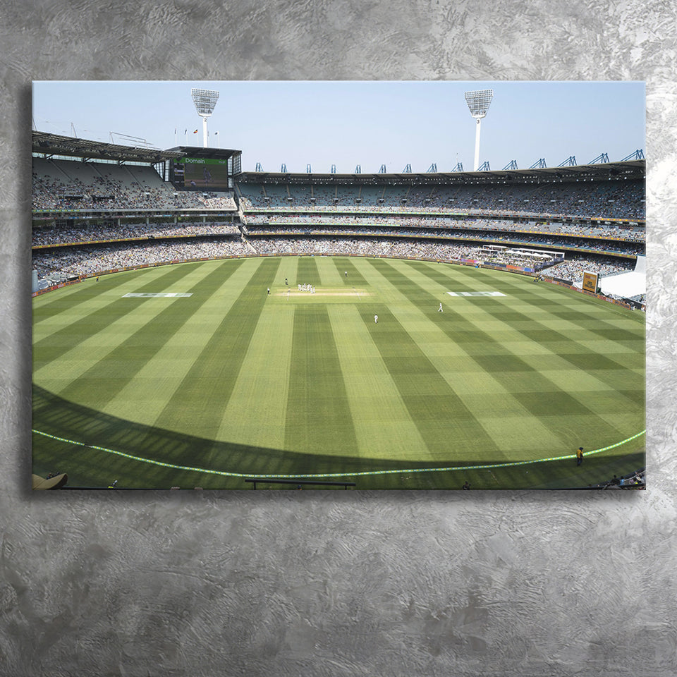 Mcg Bowl Bright, Stadium Canvas, Sport Art, Gift for him, Fan Gift, Canvas Prints Wall Art Decor