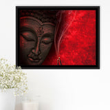 Meditation Art Print Buddha Wall Decor Framed Canvas Prints Wall Art Decor, Framed Picture, Floating Frame