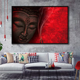 Meditation Art Print Buddha Wall Decor Framed Canvas Prints Wall Art Decor, Framed Picture, Floating Frame