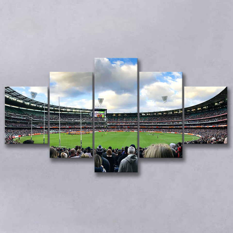Melbourne Cricket Ground, Stadium Canvas, Sport Art, Large Canvas,V1 Multi Panels, Canvas Prints Wall Art Decor