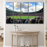 Melbourne Cricket Ground, Stadium Canvas, Sport Art, Gift for him,100 Multi Panels B, Canvas Prints Wall Art Decor