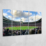 Melbourne Cricket Ground, Stadium Canvas, Sport Art, Gift for him,100 Multi Panels B, Canvas Prints Wall Art Decor