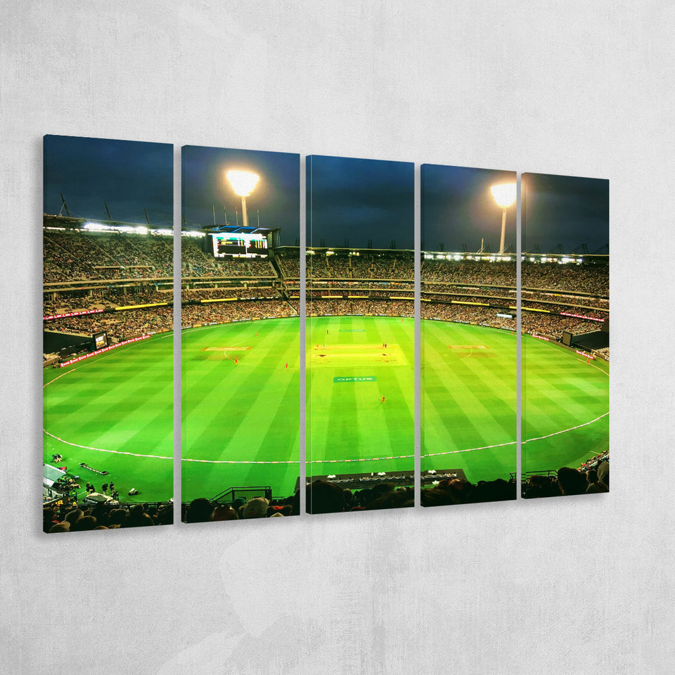 Melbourne Cricket Ground, Stadium Canvas, Sport Art, Gift for him, Multi Panels B, Canvas Prints Wall Art Decor