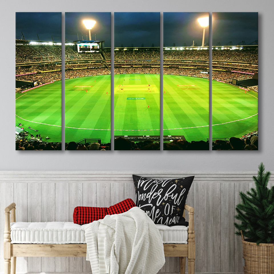 Melbourne Cricket Ground, Stadium Canvas, Sport Art, Gift for him, Multi Panels B, Canvas Prints Wall Art Decor