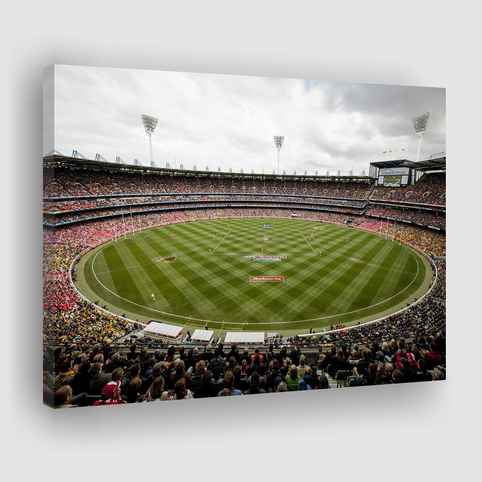 Melbourne Cricket Ground Stadium, Stadium Canvas, Sport Art, Gift for him, Fan Gift, Canvas Prints Wall Art Decor